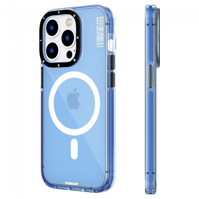 Apple iPhone 14 Pro Kılıf Magsafe Şarj Özellikli YoungKit Crystal Color Serisi Kapak Apple iPhone 14 Pro Kılıf Magsafe Şarj Özellikli YoungKit Crystal Color Serisi Kapak