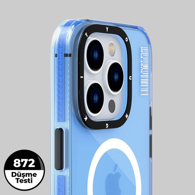 Apple iPhone 14 Pro Kılıf Magsafe Şarj Özellikli YoungKit Crystal Color Serisi Kapak Apple iPhone 14 Pro Kılıf Magsafe Şarj Özellikli YoungKit Crystal Color Serisi Kapak