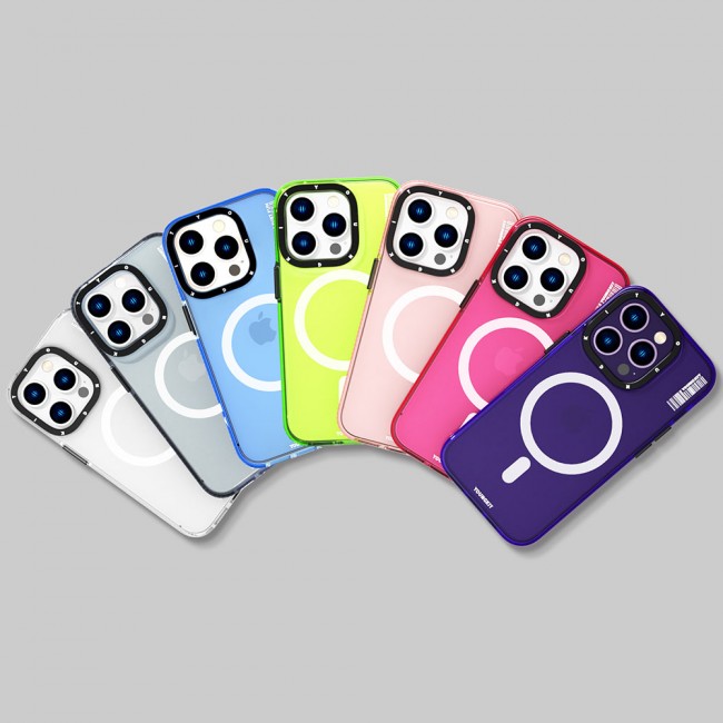Apple iPhone 14 Pro Kılıf Magsafe Şarj Özellikli YoungKit Crystal Color Serisi Kapak Apple iPhone 14 Pro Kılıf Magsafe Şarj Özellikli YoungKit Crystal Color Serisi Kapak