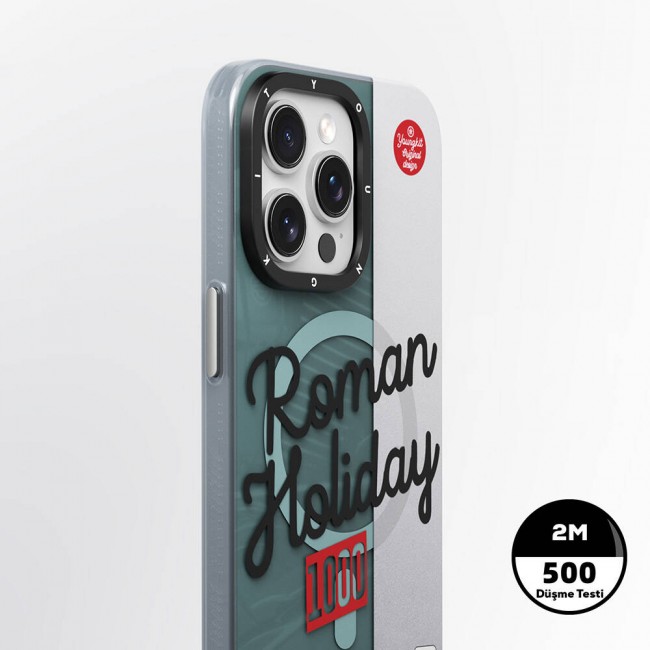 Apple iPhone 14 Pro Kılıf Magsafe Şarj Özellikli Youngkit Motorcycle Legend Serisi Kapak Apple iPhone 14 Pro Kılıf Magsafe Şarj Özellikli Youngkit Motorcycle Legend Serisi Kapak