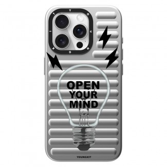 Apple iPhone 14 Pro Kılıf M-safe Şarj Özellikli Youngkit Open Mind Serisi Kapak Apple iPhone 14 Pro Kılıf M-safe Şarj Özellikli Youngkit Open Mind Serisi Kapak