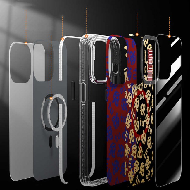 Apple iPhone 14 Pro Kılıf Magsafe Şarj Özellikli Youngkit Play Rabbit Serisi Kapak Apple iPhone 14 Pro Kılıf Magsafe Şarj Özellikli Youngkit Play Rabbit Serisi Kapak