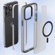 Apple iPhone 14 Pro Kılıf Mat Arka Yüzey Wireless Şarj Özellikli Zore Locik Kapak Apple iPhone 14 Pro Kılıf Mat Arka Yüzey Wireless Şarj Özellikli Zore Locik Kapak