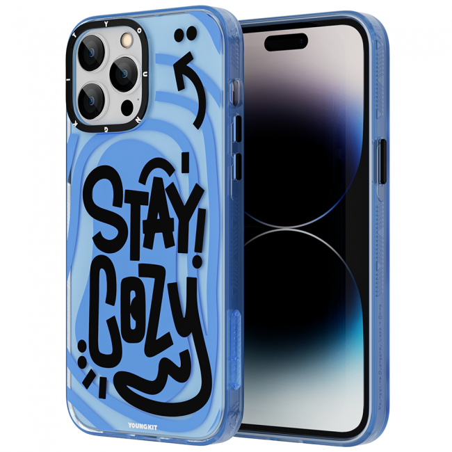 Apple iPhone 14 Pro Kılıf Mutlu Mod Figürlü YoungKit Happy Mood Serisi Kapak Apple iPhone 14 Pro Kılıf Mutlu Mod Figürlü YoungKit Happy Mood Serisi Kapak
