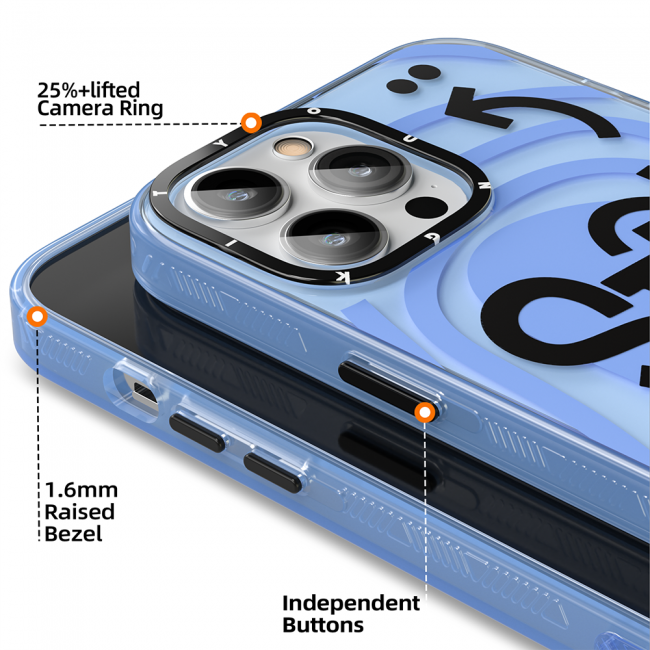 Apple iPhone 14 Pro Kılıf Mutlu Mod Figürlü YoungKit Happy Mood Serisi Kapak Apple iPhone 14 Pro Kılıf Mutlu Mod Figürlü YoungKit Happy Mood Serisi Kapak