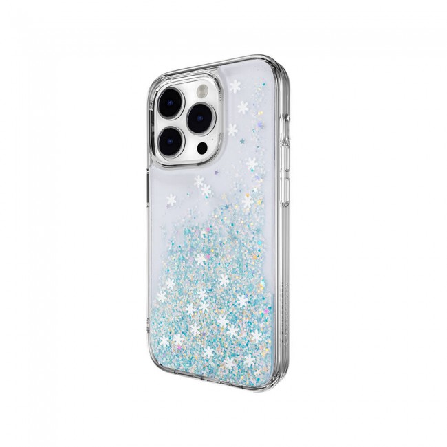 Apple iPhone 14 Pro Kılıf Parlayan Simli Şeffaf Lisanslı Switcheasy Starfield Kapak Apple iPhone 14 Pro Kılıf Parlayan Simli Şeffaf Lisanslı Switcheasy Starfield Kapak