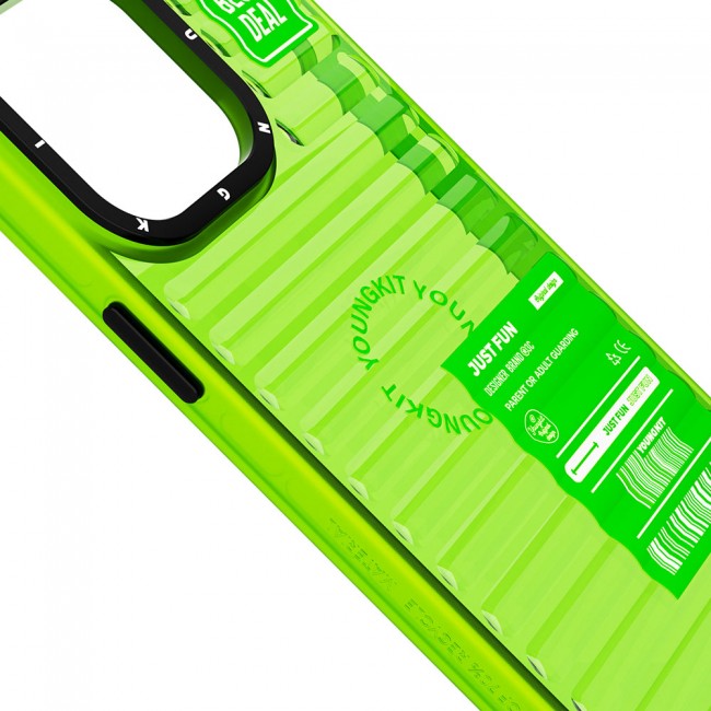 Apple iPhone 14 Pro Kılıf Şeffaf Renkli Tasarım YoungKit Fluorite Serisi Kapak Apple iPhone 14 Pro Kılıf Şeffaf Renkli Tasarım YoungKit Fluorite Serisi Kapak