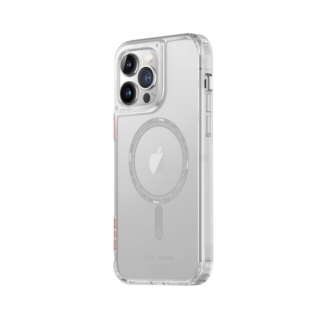 Apple iPhone 14 Pro Kılıf SkinArma Şeffaf Airbag Tasarımlı Magsafe Şarj Özellikli Saido Kapak Apple iPhone 14 Pro Kılıf SkinArma Şeffaf Airbag Tasarımlı Magsafe Şarj Özellikli Saido Kapak