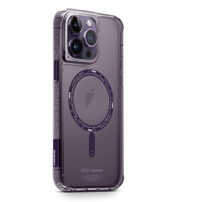 Apple iPhone 14 Pro Kılıf SkinArma Şeffaf Airbag Tasarımlı Magsafe Şarj Özellikli Saido Kapak Apple iPhone 14 Pro Kılıf SkinArma Şeffaf Airbag Tasarımlı Magsafe Şarj Özellikli Saido Kapak