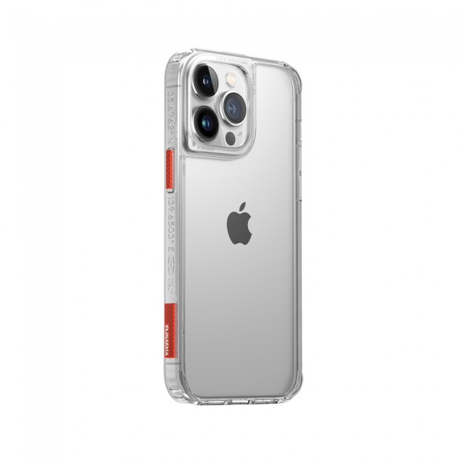 Apple iPhone 14 Pro Kılıf SkinArma Şeffaf Airbag Tasarımlı Saido Kapak Apple iPhone 14 Pro Kılıf SkinArma Şeffaf Airbag Tasarımlı Saido Kapak