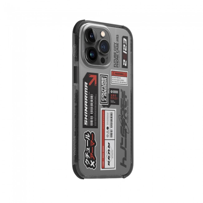 Apple iPhone 14 Pro Kılıf SkinArma Şeffaf Desenli Airbag Tasarımlı Taito Kapak Apple iPhone 14 Pro Kılıf SkinArma Şeffaf Desenli Airbag Tasarımlı Taito Kapak