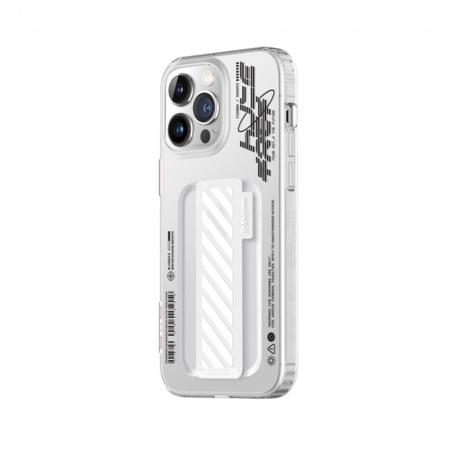 Apple iPhone 14 Pro Kılıf SkinArma Şeffaf Desenli Kaze Kapak Apple iPhone 14 Pro Kılıf SkinArma Şeffaf Desenli Kaze Kapak
