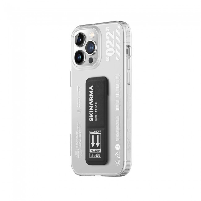 Apple iPhone 14 Pro Kılıf SkinArma Standlı Şeffaf Tasarımlı Taihi Sora Kapak Apple iPhone 14 Pro Kılıf SkinArma Standlı Şeffaf Tasarımlı Taihi Sora Kapak