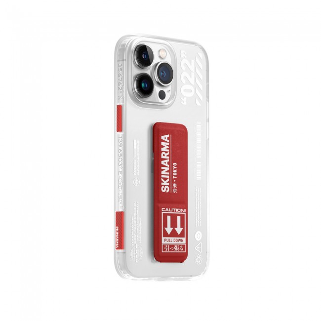 Apple iPhone 14 Pro Kılıf SkinArma Standlı Şeffaf Tasarımlı Taihi Sora Kapak Apple iPhone 14 Pro Kılıf SkinArma Standlı Şeffaf Tasarımlı Taihi Sora Kapak