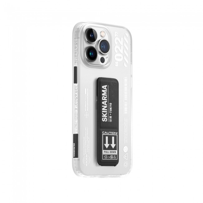 Apple iPhone 14 Pro Kılıf SkinArma Standlı Şeffaf Tasarımlı Taihi Sora Kapak Apple iPhone 14 Pro Kılıf SkinArma Standlı Şeffaf Tasarımlı Taihi Sora Kapak