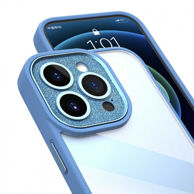 Apple iPhone 14 Pro Kılıf Wiwu GCC-105 Lens Korumalı Renkli Kenar Arkası Şeffaf Multicolor Kapak Apple iPhone 14 Pro Kılıf Wiwu GCC-105 Lens Korumalı Renkli Kenar Arkası Şeffaf Multicolor Kapak