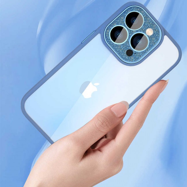 Apple iPhone 14 Pro Kılıf Wiwu GCC-105 Lens Korumalı Renkli Kenar Arkası Şeffaf Multicolor Kapak Apple iPhone 14 Pro Kılıf Wiwu GCC-105 Lens Korumalı Renkli Kenar Arkası Şeffaf Multicolor Kapak