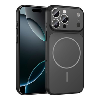 Bal-z Apple iPhone 14 Pro Kılıf  M-Safe Şarj Özellikli Kamera Korumalı Formen Kapak