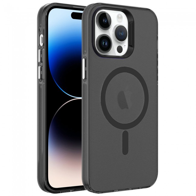 Apple iPhone 14 Pro Kılıf Zore Magsafe Şarj Özellikli Buzlu Transparan C-Pro Sert Kapak Apple iPhone 14 Pro Kılıf Zore Magsafe Şarj Özellikli Buzlu Transparan C-Pro Sert Kapak