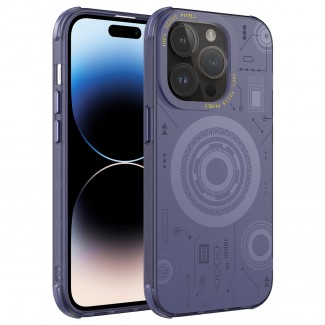 Apple iPhone 14 Pro Kılıf Zore Wireless Şarj Özellikli Desenli Hot Kapak Apple iPhone 14 Pro Kılıf Zore Wireless Şarj Özellikli Desenli Hot Kapak