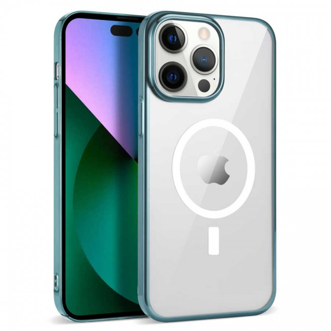 Apple iPhone 14 Pro Kılıf Zore Wireless Şarj Özellikli Pixel Magsafe Kapak Apple iPhone 14 Pro Kılıf Zore Wireless Şarj Özellikli Pixel Magsafe Kapak