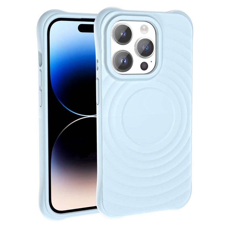 Bal-z Apple iPhone 14 Pro M-safe Şarj Özellikli Airbagli Mat Görünümlü  Hepi Kapak