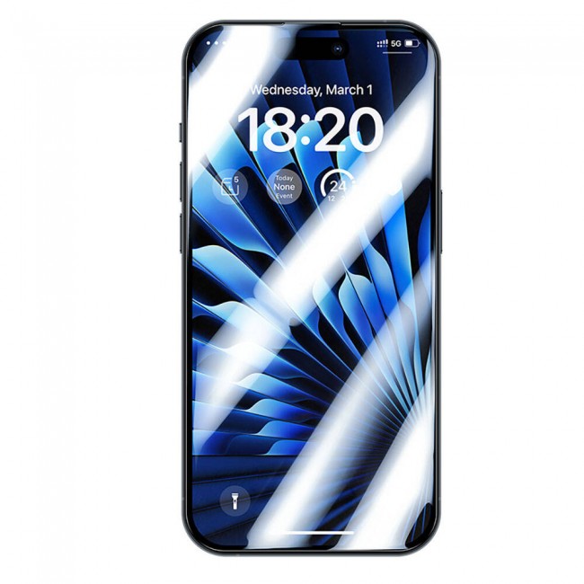 Apple iPhone 14 Pro Max Benks Glass Warrior Safir Coating Ekran Koruyucu + Kolay Uygulama Aparatlı