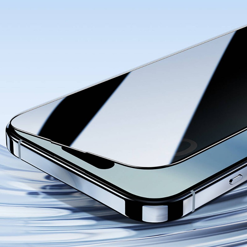 Bal-z Apple iPhone 14 Pro Max Benks Ultra Shield 0.4mm Privacy Ekran Koruyucu + Kolay Uygulama Aparatlı