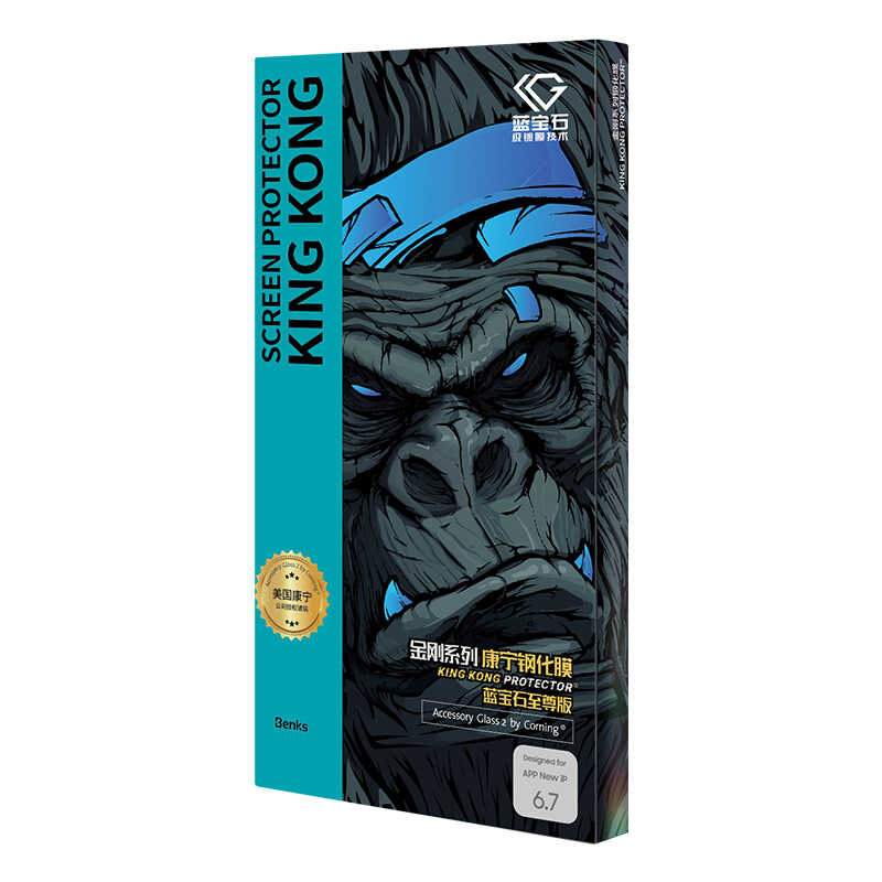 Bal-z Apple iPhone 14 Pro Max Benks Warrior Safir Coating Cam Ekran Koruyucu