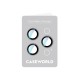 Apple iPhone 14 Pro Max CaseWorld Alloy Serisi Oleofobik Anti Reflective Kamera Lens Koruyucu