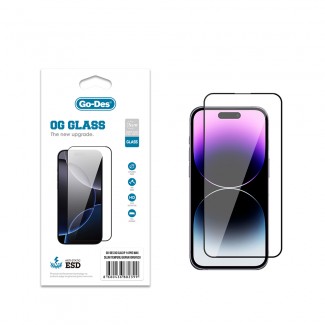 Apple iPhone 14 Pro Max Go Des OG Glass Antistatik Temperli Cam Ekran Koruyucu Apple iPhone 14 Pro Max Go Des OG Glass Antistatik Temperli Cam Ekran Koruyucu
