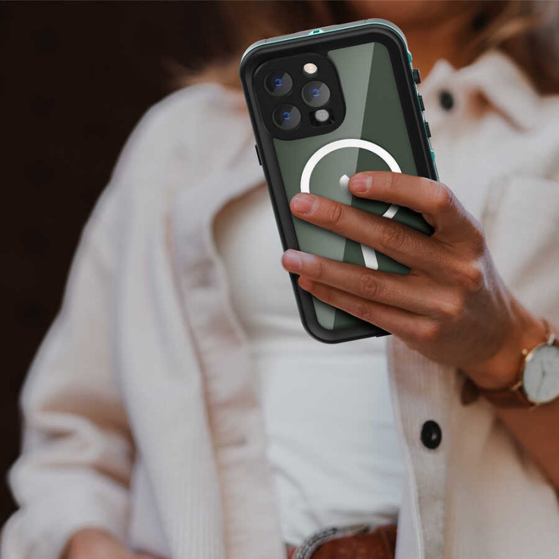 Bal-z Apple iPhone 14 Pro Max Kılıf 1-1 Su Geçirmez Kılıf