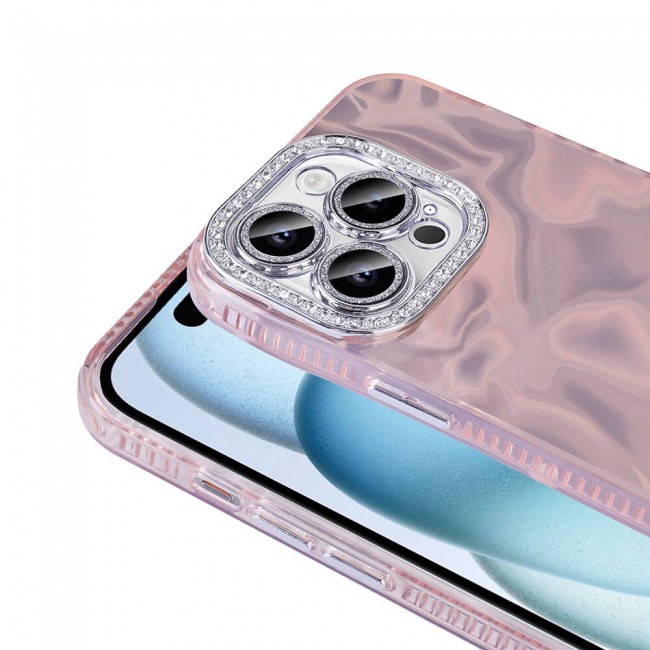 Apple iPhone 14 Pro Max Kılıf Airbagli Parlak Taş Detay Tasarımlı Zore Esila Kapak Apple iPhone 14 Pro Max Kılıf Airbagli Parlak Taş Detay Tasarımlı Zore Esila Kapak