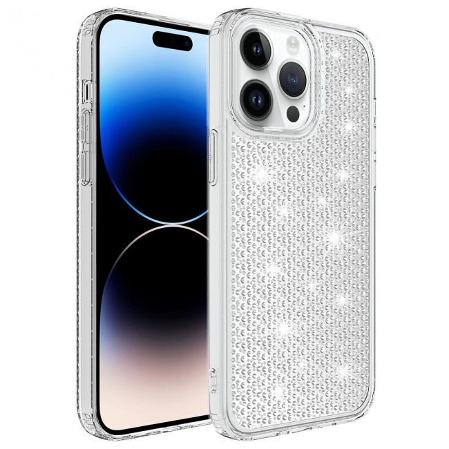 Apple iPhone 14 Pro Max Kılıf Airbagli Parlak Tasarımlı Zore Snow Kapak Apple iPhone 14 Pro Max Kılıf Airbagli Parlak Tasarımlı Zore Snow Kapak