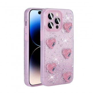 Apple iPhone 14 Pro Max Kılıf Airbagli Simli Arka Yüzey Zore Işıltı Silikon Kapak Apple iPhone 14 Pro Max Kılıf Airbagli Simli Arka Yüzey Zore Işıltı Silikon Kapak