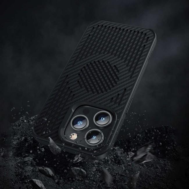 Apple iPhone 14 Pro Max Kılıf Benks Magnetic Cooling Kevlar Soğutucu Özellikli Telefon Kılıfı Apple iPhone 14 Pro Max Kılıf Benks Magnetic Cooling Kevlar Soğutucu Özellikli Telefon Kılıfı