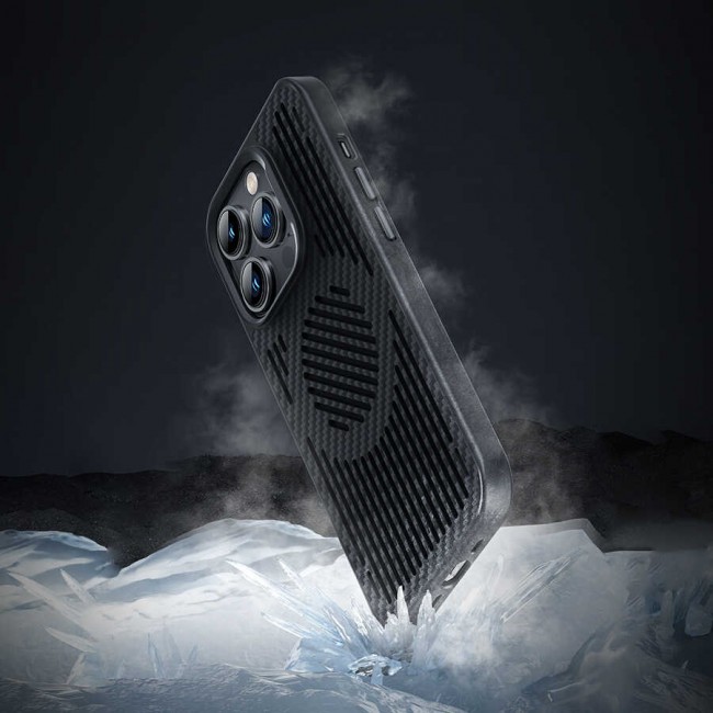 Apple iPhone 14 Pro Max Kılıf Benks Magnetic Cooling Kevlar Soğutucu Özellikli Telefon Kılıfı Apple iPhone 14 Pro Max Kılıf Benks Magnetic Cooling Kevlar Soğutucu Özellikli Telefon Kılıfı