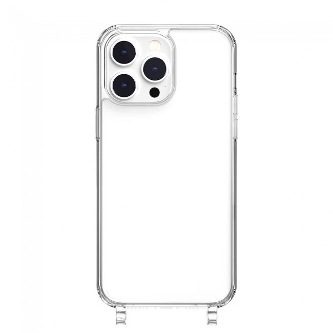 Apple iPhone 14 Pro Max Kılıf Boyun Askılı Şok Önleyicili Şeffaf Lisanslı Switcheasy Play Kapak Apple iPhone 14 Pro Max Kılıf Boyun Askılı Şok Önleyicili Şeffaf Lisanslı Switcheasy Play Kapak