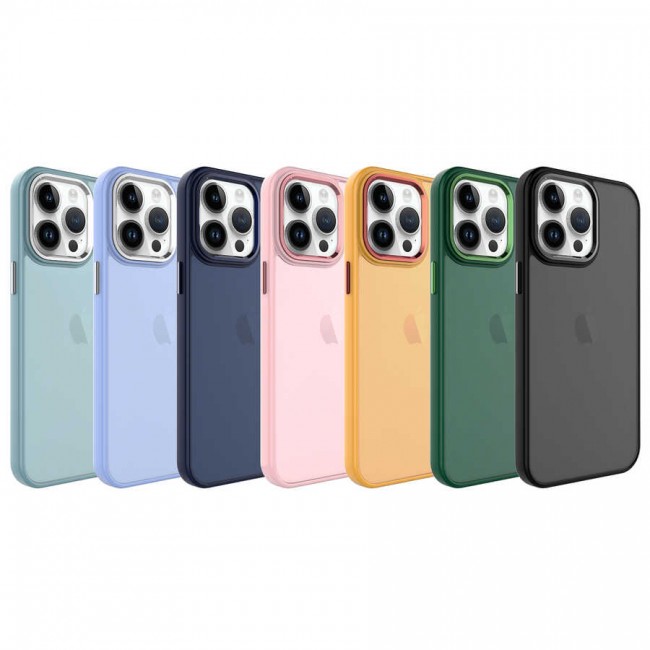 Apple iPhone 14 Pro Max Kılıf Buzlu Sert PC Zore May Kapak Apple iPhone 14 Pro Max Kılıf Buzlu Sert PC Zore May Kapak