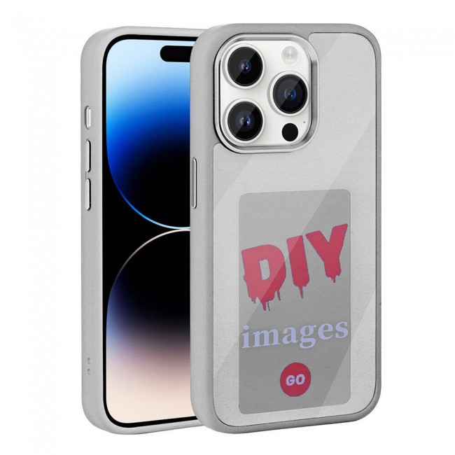 Apple iPhone 14 Pro Max Kılıf Ekranı Yansıtan Zore Akıllı NFC Kapak Apple iPhone 14 Pro Max Kılıf Ekranı Yansıtan Zore Akıllı NFC Kapak
