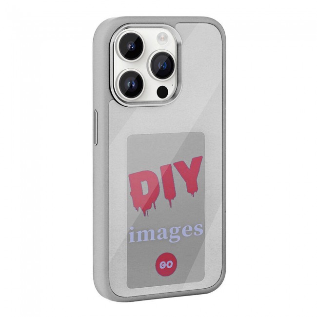 Apple iPhone 14 Pro Max Kılıf Ekranı Yansıtan Zore Akıllı NFC Kapak Apple iPhone 14 Pro Max Kılıf Ekranı Yansıtan Zore Akıllı NFC Kapak