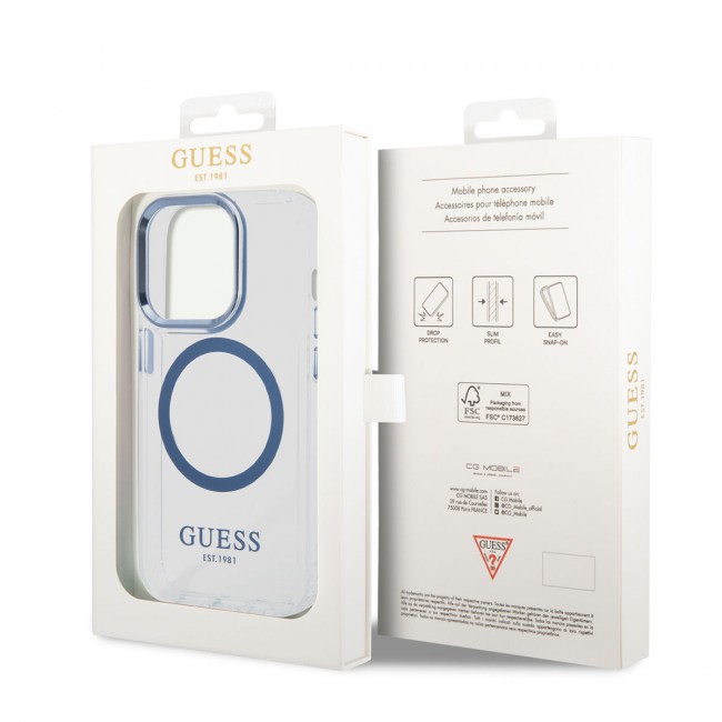 Apple iPhone 14 Pro Max Kılıf GUESS Magsafe Şarj Özellikli Metal Kamera Çerçeveli Kapak Apple iPhone 14 Pro Max Kılıf GUESS Magsafe Şarj Özellikli Metal Kamera Çerçeveli Kapak