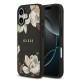 Apple iPhone 17 Kılıf Guess Orjinal Lisanslı M-safe Şarj Özellikli Taneli Çiçek Tasarımlı Metal Yazı Logolu Kapak Apple iPhone 17 Kılıf Guess Orjinal Lisanslı M-safe Şarj Özellikli Taneli Çiçek Tasarımlı Metal Yazı Logolu Kapak