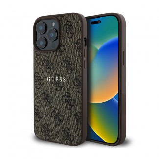 Apple iPhone 14 Pro Max Kılıf Guess Orjinal Lisanslı M-safe Şarj Özellikli 4G Desen Yazı Logolu Kapak Apple iPhone 14 Pro Max Kılıf Guess Orjinal Lisanslı M-safe Şarj Özellikli 4G Desen Yazı Logolu Kapak