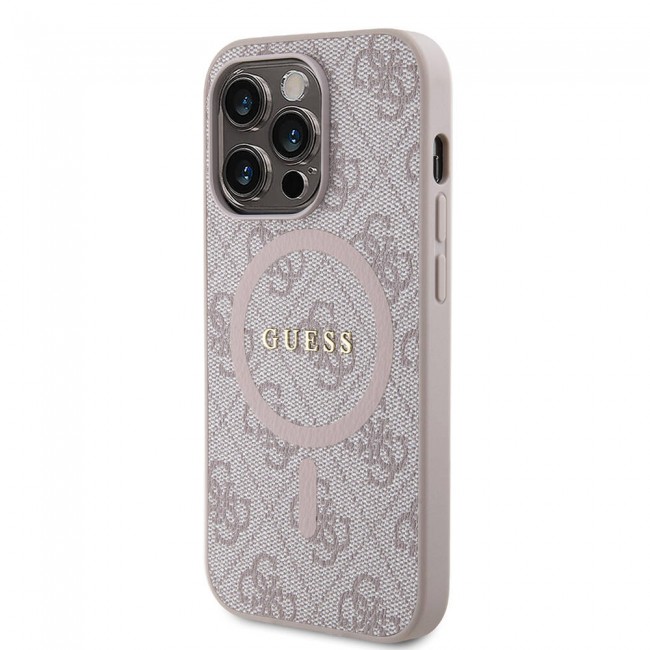 Apple iPhone 14 Pro Max Kılıf Guess Orjinal Lisanslı Magsafe Şarj Özellikli 4G Desenli Yazı Logolu Kapak Apple iPhone 14 Pro Max Kılıf Guess Orjinal Lisanslı Magsafe Şarj Özellikli 4G Desenli Yazı Logolu Kapak