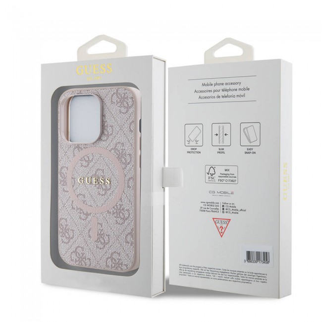 Apple iPhone 14 Pro Max Kılıf Guess Orjinal Lisanslı Magsafe Şarj Özellikli 4G Desenli Yazı Logolu Kapak Apple iPhone 14 Pro Max Kılıf Guess Orjinal Lisanslı Magsafe Şarj Özellikli 4G Desenli Yazı Logolu Kapak