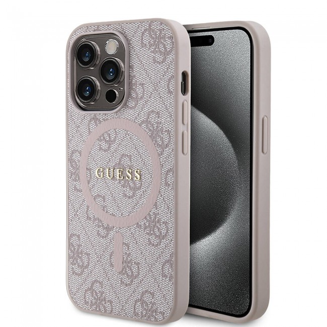 Apple iPhone 14 Pro Max Kılıf Guess Orjinal Lisanslı Magsafe Şarj Özellikli 4G Desenli Yazı Logolu Kapak Apple iPhone 14 Pro Max Kılıf Guess Orjinal Lisanslı Magsafe Şarj Özellikli 4G Desenli Yazı Logolu Kapak