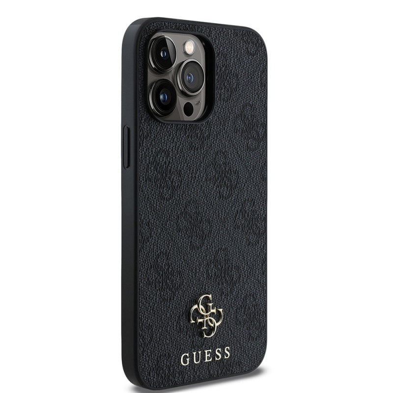 Bal-z Apple iPhone 14 Pro Max Kılıf Guess Orjinal Lisanslı M-safe Şarj Özellikli Small 4G Classic Kapak