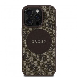 Apple iPhone 14 Pro Max Kılıf Guess Orjinal Lisanslı M-safe Şarj Özellikli Yazı Logolu Circle Classic Kapak Apple iPhone 14 Pro Max Kılıf Guess Orjinal Lisanslı M-safe Şarj Özellikli Yazı Logolu Circle Classic Kapak
