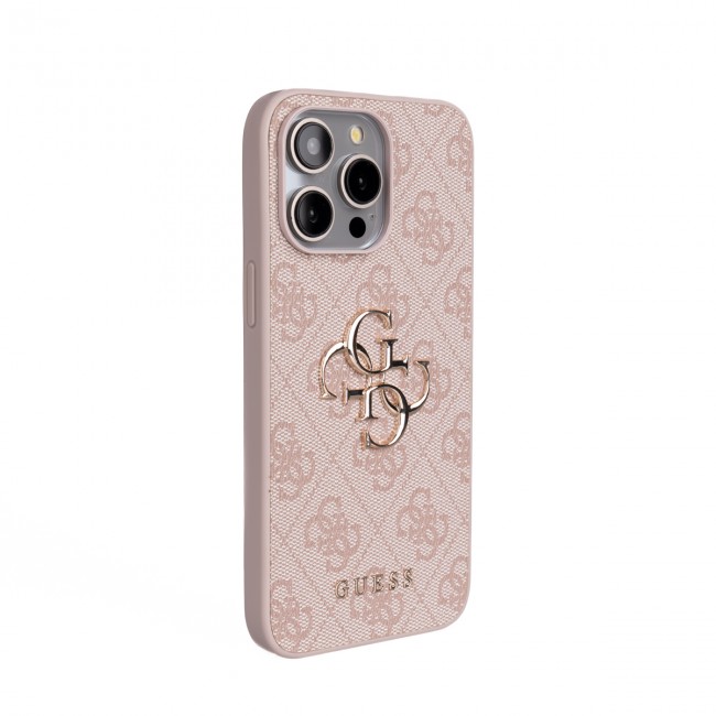 Apple iPhone 14 Pro Max Kılıf Guess Orjinal Lisanslı PU Deri 4G Büyük Metal Logolu Çapraz Vücut Askılı Kapak Apple iPhone 14 Pro Max Kılıf Guess Orjinal Lisanslı PU Deri 4G Büyük Metal Logolu Çapraz Vücut Askılı Kapak